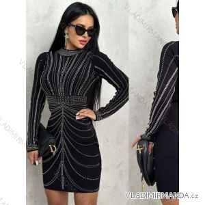 Women's Long Stretch Sleeveless Summer Dress (S / M / L ONE SIZE) ITALIAN FASHION IMWC222492