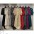 Women's Long Chiffon Short Sleeve Dress (S/M ONE SIZE) ITALIAN FASHION IMWGS231048