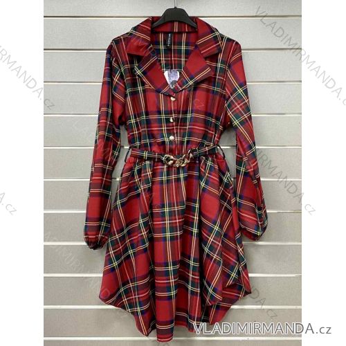 Women's Long Chiffon Short Sleeve Dress (S/M ONE SIZE) ITALIAN FASHION IMWGM23456