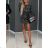 Women's Long Chiffon Short Sleeve Dress (S/M ONE SIZE) ITALIAN FASHION IMWGS231048