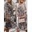 Buttoned Dress with Buttoned Ladies (uni s-m) ITALIAN FASHION IM2203948