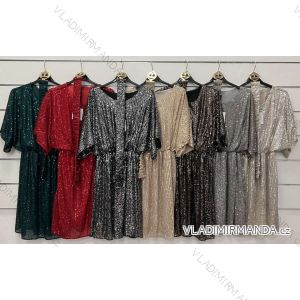 Buttoned Dress with Buttoned Ladies (uni s-m) ITALIAN FASHION IM2203948
