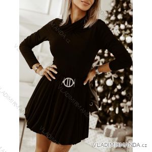 Buttoned Dress with Buttoned Ladies (uni s-m) ITALIAN FASHION IM2203948