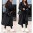 Women's Button Down Fluffy Coat (S/M/L ONE SIZE) ITALIAN FASHION IMD22962