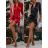 Women's Knitted Sweater Dress Set (S/M ONE SIZE) ITALIAN FASHION IMWE223972