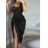 Women's Knitted Sweater Dress Set (S/M ONE SIZE) ITALIAN FASHION IMWE223972