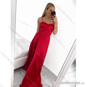Women's Long Summer Elegant Strapless Dress (S/M ONE SIZE) ITALIAN FASHION IMPBB23B23687