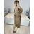 Long Sleeve Hooded Alpaca Coat Women Plus Size (S/M/L ONE SIZE) ITALIAN FASHION IMWCW23011