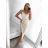 Women's elegant evening dress with straps (S/M ONE SIZE) ITALIAN FASHION IM3222IM322MONICA fuchsia L/XL