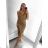 Women's elegant evening dress with straps (S/M ONE SIZE) ITALIAN FASHION IM3222IM322MONICA fuchsia L/XL
