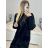Long Sleeve Hooded Alpaca Coat Women Plus Size (S/M/L ONE SIZE) ITALIAN FASHION IMWCW23011