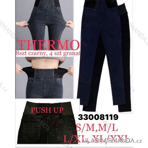 Women's thermal long leggings (M-2XL) POLISH FASHION DPP229T2209