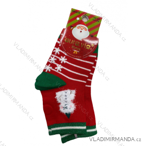 Christmas socks for girls and boys (0-12,12-24) AURA.VIA SB9268