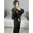 Women's long sleeve long tracksuit and hoodie set (S/M ONE SIZE) ITALIAN FASHION IMPLP2335890016