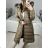 Coat winter park with fur women (sml-xl) FASHION ITALY IM917S-100 Brown M