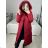 Coat winter park with fur women (sml-xl) FASHION ITALY IM917S-100