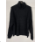 Women's Long Sleeve Turtleneck Sweater (S/M ONE SIZE) ITALIAN FASHION IMPBB23M9823