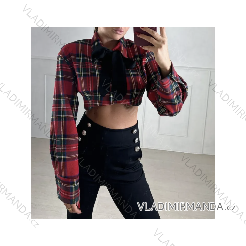 Women's Strapless Crop Top (S/M ONE SIZE) ITALIAN FASHION IMPBB23Y20267