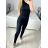 Women's long jeans (34-42) M.SARA MSR23079 black 38