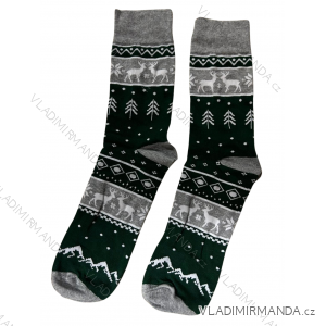 Merry Christmas Men's Socks (41-43) POLISH FASHION DPP21193