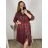 Tunic / blouse long sleeve women's oversized (3XL / 4XL ONE SIZE) ITALIAN FASHION IMWQ2191650 red 3xl / 4xl
