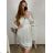 Tunic / blouse long sleeve women's oversized (3XL / 4XL ONE SIZE) ITALIAN FASHION IMWQ2191650 -   Golden
,   3xl / 4xl