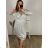 Tunic / blouse long sleeve women's oversized (3XL / 4XL ONE SIZE) ITALIAN FASHION IMWQ2191650 -   Golden
,   3xl / 4xl