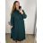 Tunic / blouse long sleeve women's oversized (3XL / 4XL ONE SIZE) ITALIAN FASHION IMWQ2191650 red 3xl / 4xl