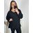 Tunic / blouse long sleeve women's oversized (3XL / 4XL ONE SIZE) ITALIAN FASHION IMWQ2191650