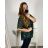 Women's Plus Size Long Sleeve Short Sleeve Tunic (3XL/4XL ONE SIZE) ITALIAN FASHION IMC23STREET