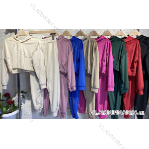 Women's long sleeve tracksuit and sweatshirt set (S/M ONE SIZE) ITALIAN FASHION IMPGM2311178