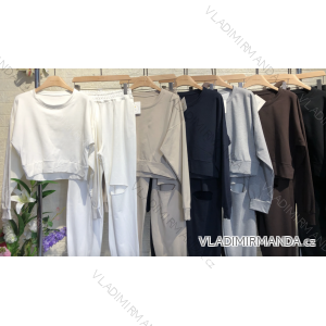 Women's Long Sleeve Elegant Skirt and Blazer Set (S/M ONE SIZE) ITALIAN FASHION IMPGM234541