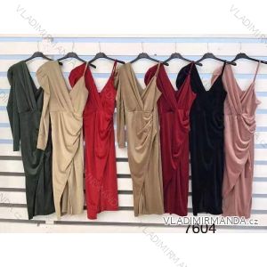 Women's Plus Size Long Sleeve Oversize Dress (XL/2XL/3XL ONE SIZE) ITALIAN FASHION IMC23024