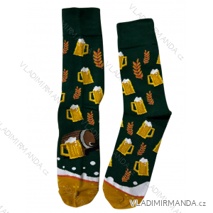 Happy beer men's socks (41-43, 44-46) POLISH FASHION DPP22PIVO/DUR