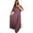 Šaty plesové dlouhé elegantní společenské krátký rukáv dámské nadrozměr (XL/2XL ONE SIZE) ITALSKÁ MÓDA IMM22PL80658 XL/2XL Royal blue