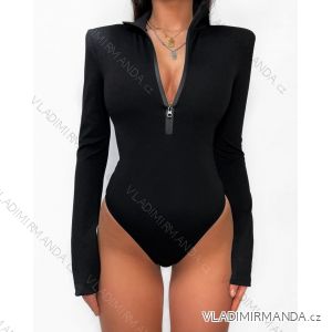 Women's long sleeve bodysuit (S/M ONE SIZE) ITALIAN FASHION IMWAE234304
