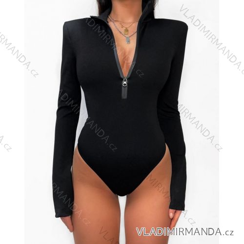Women's long sleeve bodysuit (S/M ONE SIZE) ITALIAN FASHION IMWAE234304