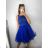 Elegant women's ball dress (uni sl) ITALIAN MODA IM919012 -   pink,   S/M
