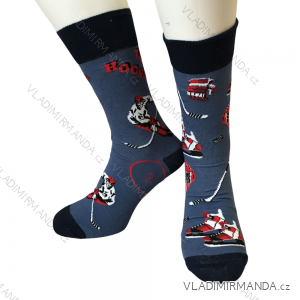Ponožky Valentýnské veselé  slabé dámské (37-41) POLSKÁ MÓDA DPP21001