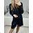 Women's Long Chiffon Short Sleeve Dress (S/M ONE SIZE) ITALIAN FASHION IMWGS231048