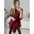 Women's Long Sleeve Shirt Dress (S/M/L ONE SIZE) ITALIAN FASHION IMC22658 S/M Black and white
