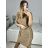 Women's Long Long Sleeve Party Dress (S/M ONE SIZE) ITALIAN FASHION IMM23056