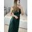 Women's Sleeveless Sequin Velvet Long Party Dress (S/M ONE SIZE) ITALIAN FASHION IMWB233931
