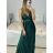Women's Sleeveless Sequin Velvet Long Party Dress (S/M ONE SIZE) ITALIAN FASHION IMWB233931