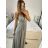 Women's Elegant Sparkly Sequin Strap Dress (S/M ONE SIZE) ITALIAN FASHION IMPLP2316560175 Old-pink S/M