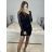 Women's Elegant Sparkly Sequin Long Sleeve Dress (S/M ONE SIZE) ITALIAN FASHION IMWGS223891/DUR Pink S/M