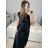 Women's Sleeveless Long Party Dress (S/M ONE SIZE) ITALIAN FASHION IM323141