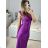 Women's Sleeveless Long Party Dress (S/M ONE SIZE) ITALIAN FASHION IM323141