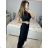 Women's Long Sleeve Knitted Turtleneck Sweater (S/M ONE SIZE) ITALIAN FASHION IM323001 S/M fuchsia