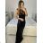 Women's Long Long Sleeve Party Dress (S/M ONE SIZE) ITALIAN FASHION IMM23056
